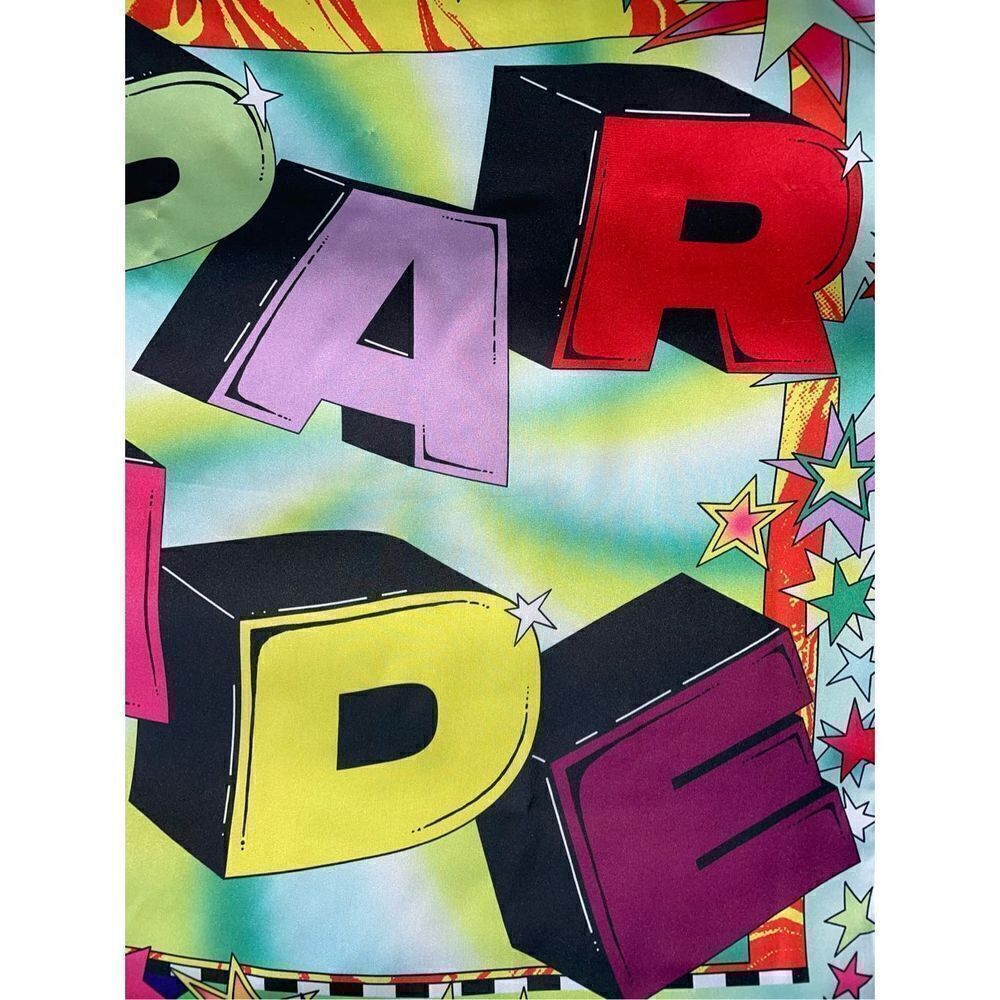 Pride Parade Abstract Square Scarf - Picture 9 of 12